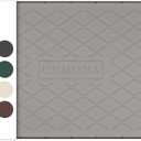 URMONA 40" x 22" Waterproof Silicone Mat in Multiple Sizes & Colors, Under Sink Mat for Kitchen & Bathroom, Pet Food Pad for Dogs & Cats, Kitchen Cabinet Liner, Multi-Purpose for Storage(Beige)