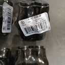 Joinfworld 2 Port Insulated Multi Tap Connector Aluminum to Copper Wire Connectors 4-14AWG Single Side Entry Aluminum Black Electrical Cable Connectors with Slotted Allen Hex - 16 Pack