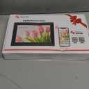 BIGASUO Digital Picture Frame, 10.1" Frameo Digital Frame WiFi with 32GB Memory, 1280x800 IPS Touch Screen, Send Photos/Videos from Your Phone Anywhere, Photo Gifts for Parents and Grandparents