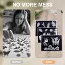 KKJCXY 80pcs Magnetic Sheets for Dies Storage, with Rubber Magnet Sheet, Die Cut Storage Essential Set for Die Cutting and DIY Scrapbooking (No storage box, 40 sheets+40 bags)