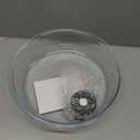 2 in 1, Glass Microwave Splatter Cover for Food & Microwave Place Mat, Plate Splatter Guard Lid with Easy Grip Silicone Handle Knob, Borosilicate Glass with Vent Hole, Food Grade, No Plastic, 10in