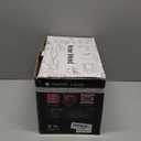 Roter Mond 2 Slice Toaster Retro Stainless Steel with Bagel, Cancel, and Defrost Functions, 6 Bread Shade Settings, Extra Wide Slots and Removable Crumb Tray, White