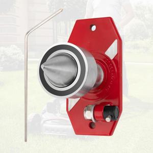 750-087 Magnetic Wall Mount Lawn Mower Blade Balancer Replacement for All Lawnmower Blades MAG-1000 Red