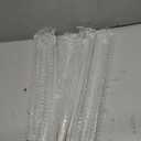 Mahjong Racks with Pushers Set of 4, 18.5'' Clear Plastic American Mahjong Tile Racks, Mah Jongg Accessories Gifts for Mj Enthusiast, 18.5 inches x 3.15 inches