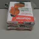 Gourmia Belgian Waffle Maker  Compact Design with Upright Storage, Adjustable Browning, and Easy-Clean Nonstick Ceramic Plates, Stainless Steel