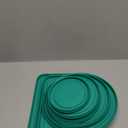 Replacement Lids for Pyrex Glass Food Storage Containers Rectangular (1) 1-Cup (2) 2-Cup (2) 4-Cup (1) 7-Cup (2) 3-Cup (1) 6-Cup Round Rectangle (Turquoise) (TURQOISE)