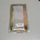 T304 Stainless Steel License Plate Frame  8K Mirror Polish Finish, Rust-Resistant, Slim Design, Universal Fit, Includes Screw Caps, Washers & Stainless Steel Screws (Iridescent)