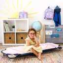 Wildkin Modern Nap Mat with Pillow and Blanket for Girls - Unicorn