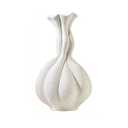 Wabi-Sabi Style Ceramic Vase, Entryway Showroom, TV Cabinet Flower Arrangement Vessel, Home Decor Ornaments, Soft Furnishing Accessories (Beige)