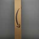 NECAUX 52 Inch Round Frosted Table Cover Protector, 2mm Thick Upgraded Version, Unshrinkable Non-Slip Waterproof Oil Proof Plastic Tablecloth Protector for Wood Grain Dining Room Table Meeting Table