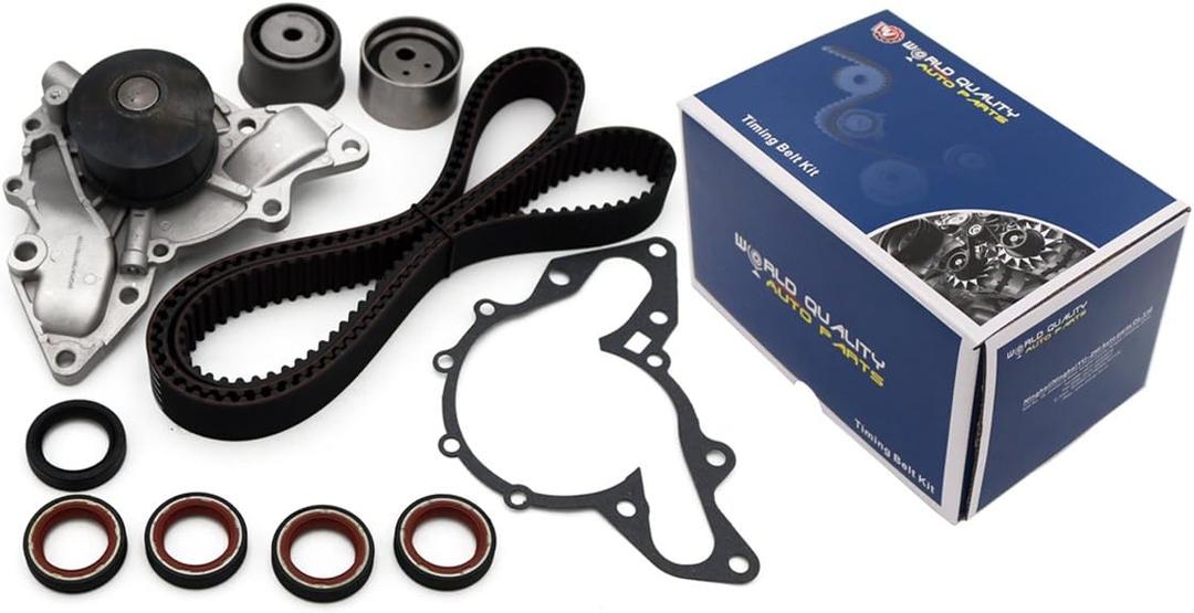 Timing Belt Water Pump Kit fits for 2002 2003 2004 2005 For Kia Sedona, for Hyundai XG350, 2003-2006 For Hyundai Santa Fe, 2004-2006 For Kia Amanti 3.5L V6 24V DOHC