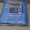 X-Large 100 Count Shoe Covers Disposable Non-Slip, Premium Cloth Boot Covers, Slip-resistant, Durable, Breathable, Non-toxic, Recyclable, Stretchable Fits Up to Size 13 US Men - Blue