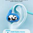 BANIGIPA Kids Headphones, Open Ear Headphones, Wireless Bluetooth 5.4 Headset w/Mic for Calling Studying Traveling, 13g Ultra-Light Comfort, 85dB Healthy Volume Control Protect Hearing, 10H Playtime