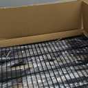 4 Pack Slatwall Shelves 24X16.5 Inch, Heavy Duty Metal Slat Wall Wire Shelf for Retail, Garage, Home Storage, Universal Slatwall Accessories (4PC, Black)