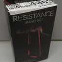 THERABAND Resistance Bands Set, Beginner Kit, Yellow, Red, Green, Non-Latex Elastic Bands for Exercise & Physical Therapy, Strength Training Bands for Upper & Lower Body Fitness