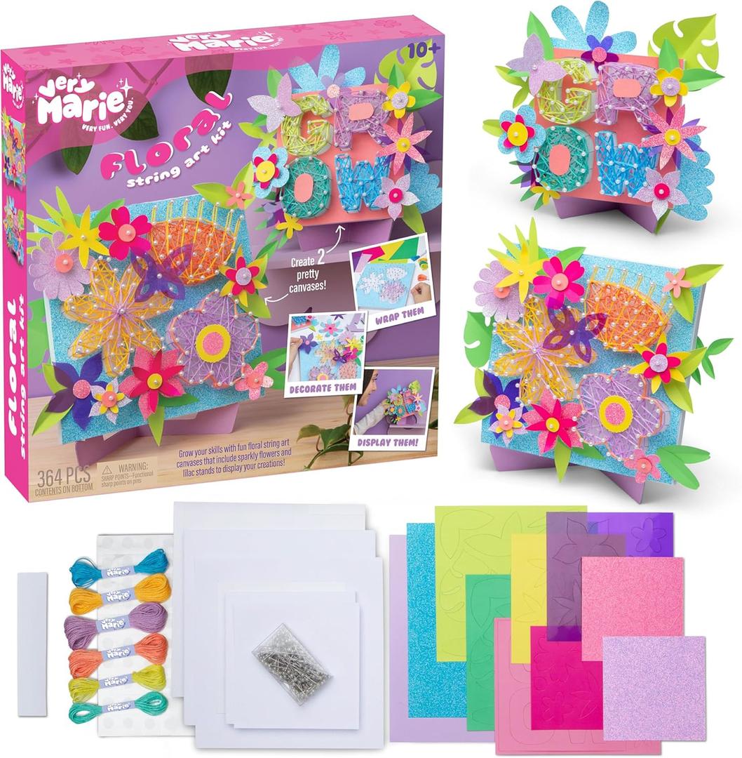 Very Marie - Floral String Art Kit