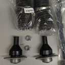 Front Control Arm Kit 12PCS for BMW X3 F25 2011-2017 & X4 F26 2015-2018, Suspension Kit with Ball Joint Stabilizer Sway Bar Link Tie Rod Assembly