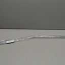 Frameless Shower Door Bottom Seal with Drip Rail 1/4" Thick Glass 33" Long Sweep - Glass Door Seal Strip Stop Shower Leaks