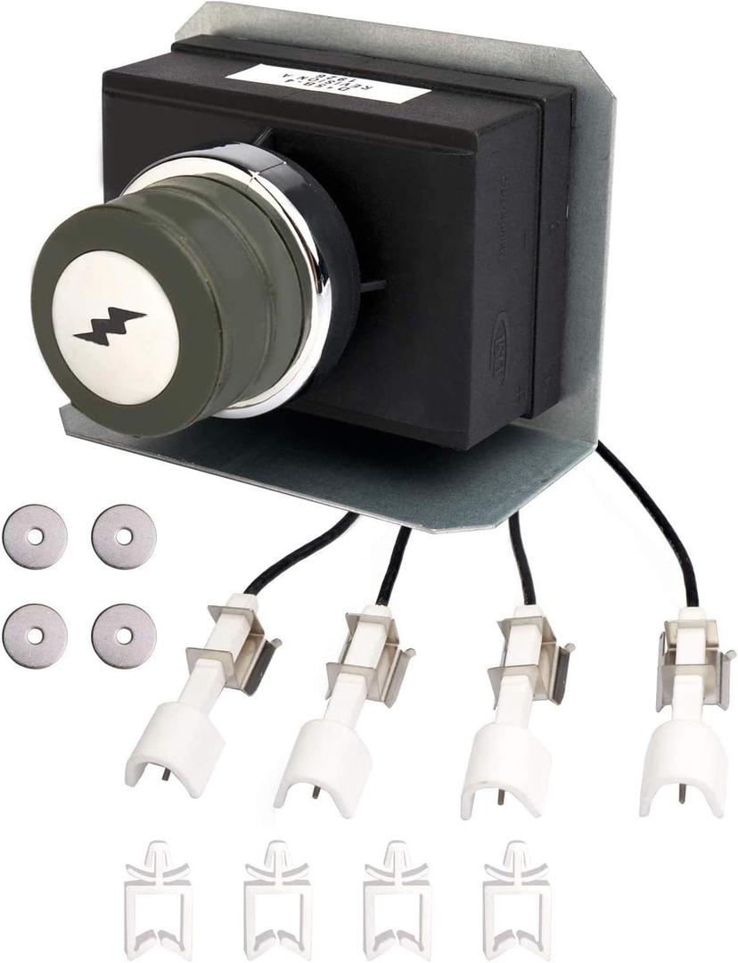 X Home 1836-13 Grill Igniter Kit for Weber Genesis 330 Model Gas Grills with Front-Control, Replacement for Weber Parts 7629