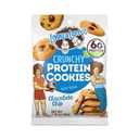 Lenny & Larry's The Complete Crunchy Cookie, Chocolate Chip, 6g Plant Protein, Vegan, Non-GMO, 1.25 Ounce Pouch (Pack of 12) (EXP 01/19/27)