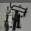 Goovilla Bike Wall Mount Hanger Adjustable - Space Saving Horizontal Bicycle Rack for Mountain/Road/Hybrid Bikes | Secure Home Garage Storage with Easy Installation | 2-Pack Cycling Holder Hook,Black