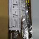 Ravinte 5 Pack Kitchen Cabinet Handles Champagne Bronze 4 Inch Hole Center Stainless Steel Pulls for Dresser Drawer Cupboard Handles with Screwdriver, 6-3/8 Inch Length