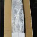 L8 Max-XXXL Stainless Steel Litter Box with Lid, 28" L x 20.5" W x 17.4" H Large Cat Litter Box for Big Cats, Cat Litter Deodorizer Included, High Sided Enclosure with Scoop & Mat, Anti-Leakage-Black