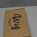 Men's 18th Century Colonial Judge Wig, Side Curls with Ponytail, Synthetic Historical Costume Wig for Halloween, Theater and Cosplay.(Black)