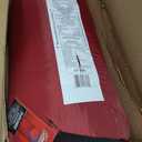 Coleman Flatlands 30/40/50F Sleeping Bag, Made from 100% Recycled Material, Big & Tall Options, Cool-Weather Sleeping Bag for Camping, Sleepovers, Guests & More, Red