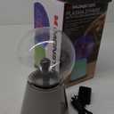 Monster 5" Plasma Sphere, Touch-Controlled, LED Color-Changing Base, 8.75", for Desk & Bedroom