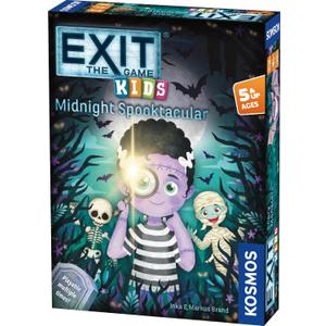 EXIT: The Game - Kids - Midnight Spooktacular, Fun Puzzle Mystery, Cooperative, 1-4 Players