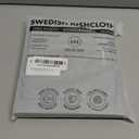 SUPERSCANDI 10 Pack Swedish Dishcloths for Kitchen - 100% Biodegradable & Compostable Reusable Paper Towels Washable, Food-Safe & Without Plastic - Dish Rags Suitable for Any Surface, Grey