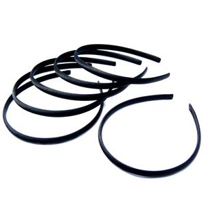 Black Satin Covered Alice Hairband for Kids Girls Teens Headbands (Pack 6) Black Satin Covered Alice Hairband for Kids Girls Teens Headbands (Pack 6)