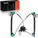 A-Premium Electric Power Window Regulator with Motor Compatible with Chevrolet Corvette 1997-2004 Front Right Passenger Side