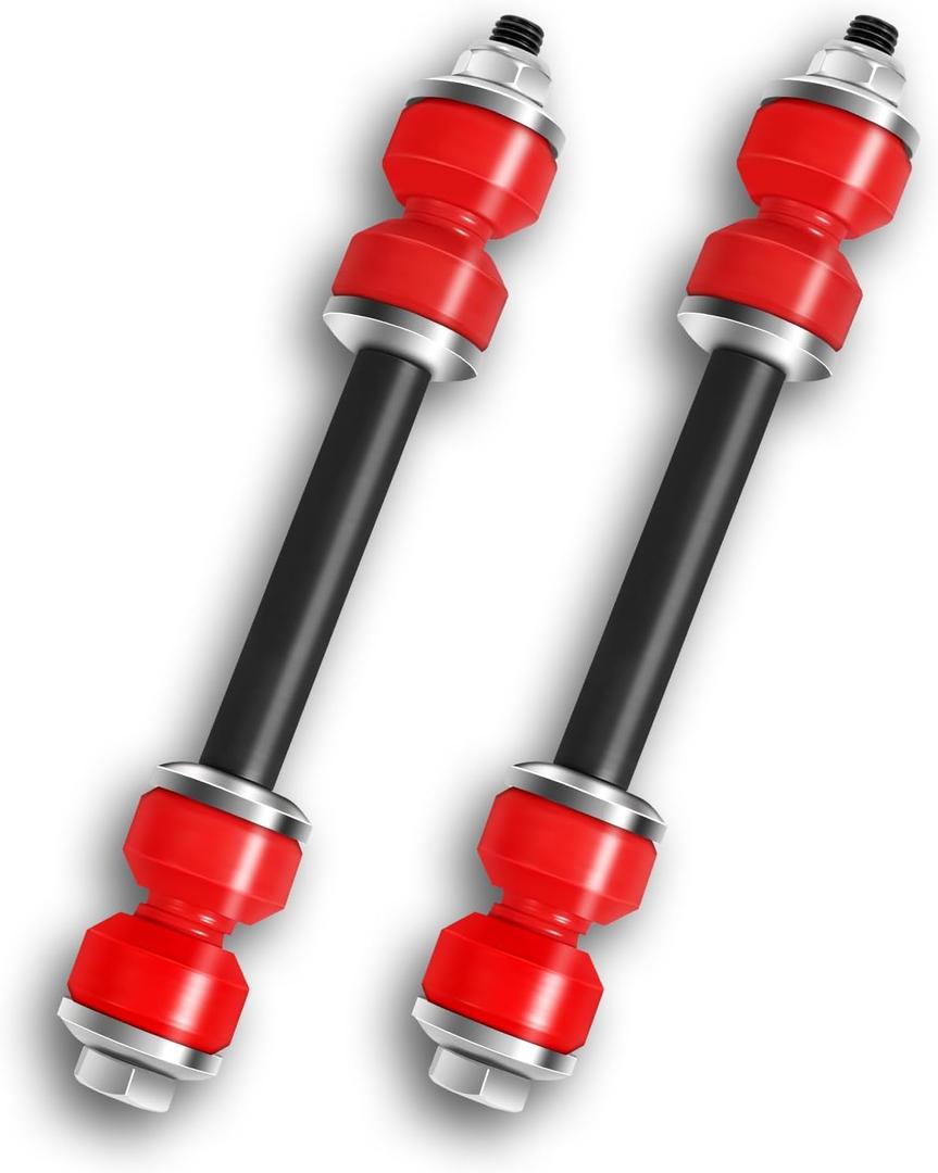 2Pcs Front Sway Bar Links Compatible with Chevy Silverado 1500, GMC Sierra 1500, Suburban, Tahoe, Avalanche, Escalade - Replaces K700432 K700538