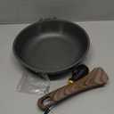 SENSARTE Nonstick Frying Pan Skillet, Swiss Granite Coating Omelette Pan, Healthy Stone Cookware Chef's Pan, PFOA Free (8/9.5/10/11/12.5 Inch) (8 Inch) (Gray)