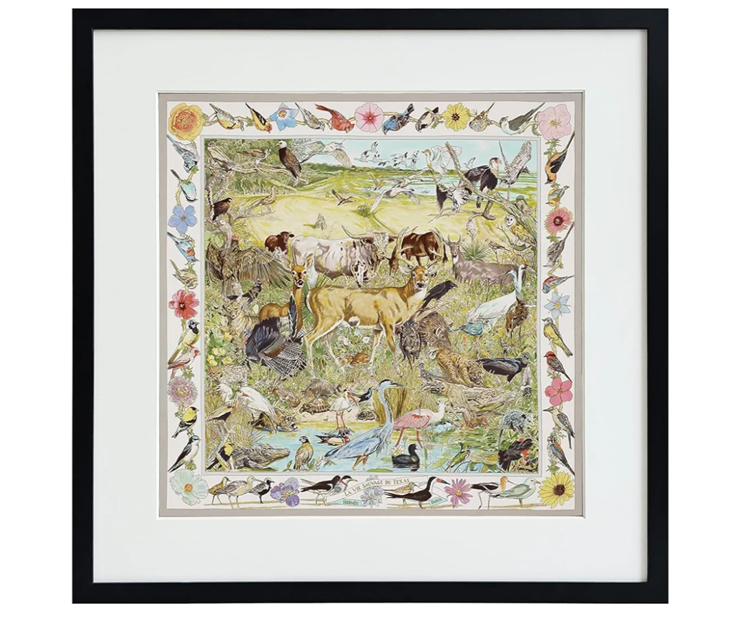 PosterFrame,21x21 Silk Scarf display stand,45CM Silk Scarf display cabinet picture frame,Protect UV rays,Magnetic Poster Hanger Wood Frame Frames,Fitted with glass panels and suspension hardware