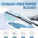 GSPSCN 2 Wipers For Chevy Equinox 2017-2010 /GMC Terrain 2017-2010, Original Equipment Windshield Wiper Blades 24"+17"(Set of 2)