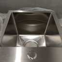 Small Kitchen Sink,13x15 Inch Bar Sink Stainless Steel Drop In Small Kitchen Sink Ideal Choice For Small Space Nice As Toprmount Prep Sink,RV Kitchen Sink With Bottom Grid,Soap Mat And Drain Assembly, 13x15x9 Inches