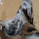 Black Chandelier with E26 Base, 5-Light Farmhouse Chandelier with Shade, Height Adjustable Modern Dining Room Light Fixture Over Table for Kitchen Bedroom Living Room Entryway Foyer Hall