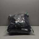 Fitable 8 Pack Round Tablecloths: Stain Resistant Wrinkle Free Circle Table Clothes, Washable Reusable Polyester Table Covers for Wedding Party Birthday Banquet Reception(Black, 120 Inch)