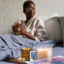 Twinings Superblends Sleep+ Herbal Tea with 1mg Melatonin Camomile, Cinnamon & Vanilla, Naturally Caffeine-Free, 16 Tea Bags (Pack of 1), Enjoy Hot or Iced