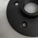 Wall Mounted Clothes Rack 36.4 Inch, 2 Pack Industrial Pipe Clothing Rack, Black Wall Clothing Rack, Multi-Purpose Clothing Hanging Rod for Closet