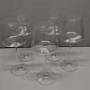 coccot Wine Glasses Set of 5,Crystal White Wine Glasses,Red Wine Glass Set, Wine Glasses Long stem,Clear Lead-Free Premium Blown Glassware (18.5oz,5 pack)