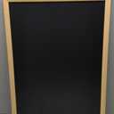 U Brands Chalboard, 18" x 24" Inches, Light Birch Wood Frame (310U00-01)