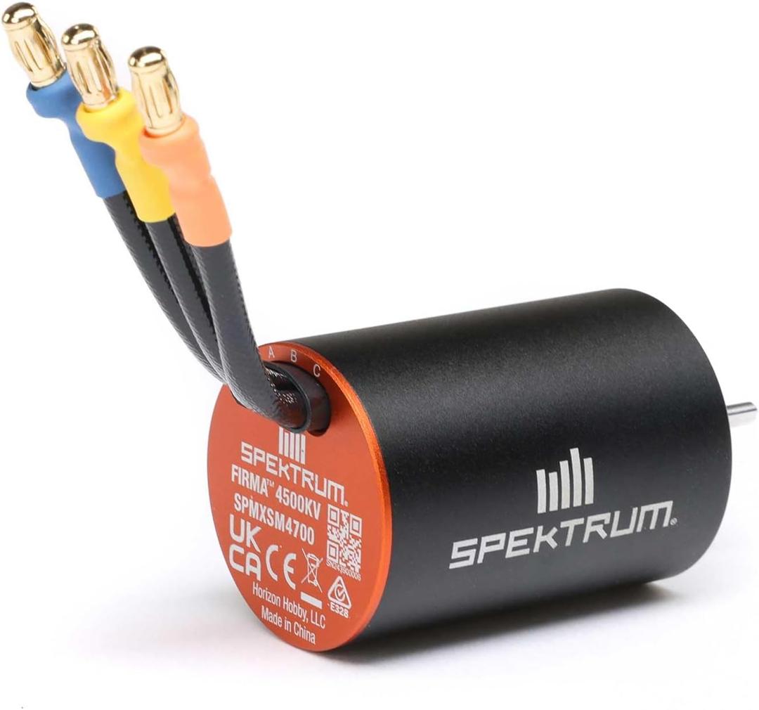 Spektrum Accessories Firma 2840 4500Kv 4-Pole BL Motor, SPMXSM4700