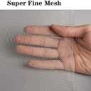 KISKIS 304 Stainless Steel Woven Wire Mesh, Wire Mesh Window Screen Mesh, Prevent Mouse Mice Snakes Hornets Rodents Entering,Easy to Cut and Install,60X300CM24X118INCH