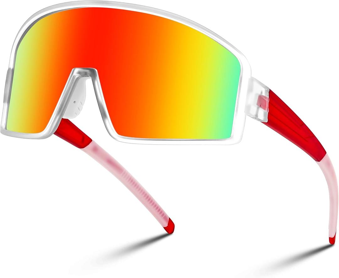 FEISEDY Polarized Sports Sunglasses for Men Women Youth Cycling Glasses Baseball Softball Sunglasses B2368