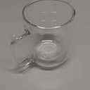 Little World Glass Coffee Mug, 8.5 oz Double Walled Insulated Cup Heat-resistant for Tea Coffee Latte Cappuccino Espresso Iced Tea Dishwasher & Microwave Safe, Set of 1 (Round)