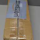 Hollyone White Hydrangea Artificial Flowers in Pots 15.7" Five-Head Faux Silk Hydranges Flower Arrangements for Indoor Home Office Kitchen Table Centerpieces Wedding Decorations